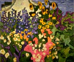 Jardin aux tournesols - Simard, Claude A.