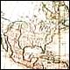 Map of America, Delisle - 1733 - * Cartes / Map