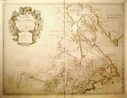 Map Cda or New-France, Delisle - 1703 - * Cartes / Map