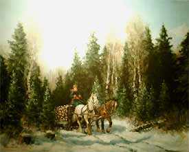 Laurentian Timber Road - Coburn, Frederick S.