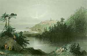 Lily Lake, St-John - Bartlett, W. H.