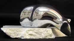 Ours sur base - Aluminium