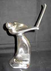 Golfeur (tête baissée) - Aluminium