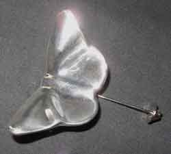 Broche papillon - Aluminium