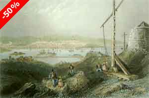 St-John from the Signal - Bartlett, W. H.