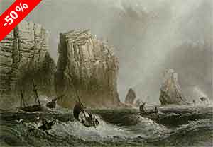 Cape Split, Bay of Fundy - Bartlett, W. H.