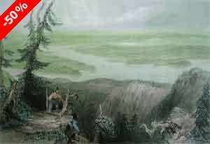 View over Lake Memphremagog - Bartlett, W. H.